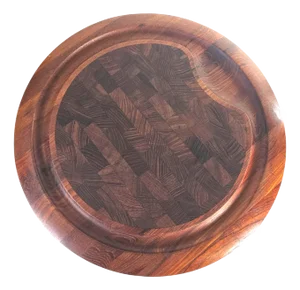 Dansk Teak Round Serving & Cutting Board – Jens Quistgaard, Denmark, MCM Design