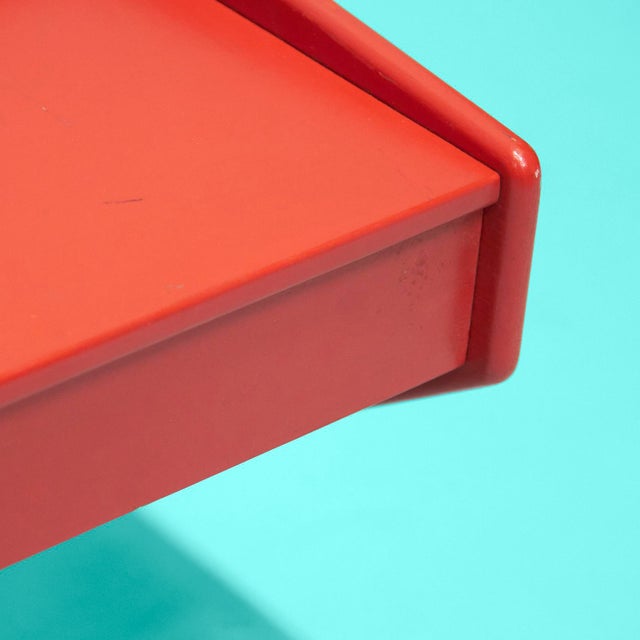 1960s Danish Modern Floating Painted Shelf by Ølholm Chairish