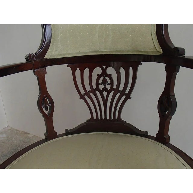 Antique Regency Desk Chair For Sale - Image 11 of 18