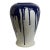 Late 20th Century Cobalt Blue and White Vase For Sale