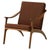 Lean Back Lounge Chair in Nabuk Teak by Warm Nordic For Sale - Image 14 of 14