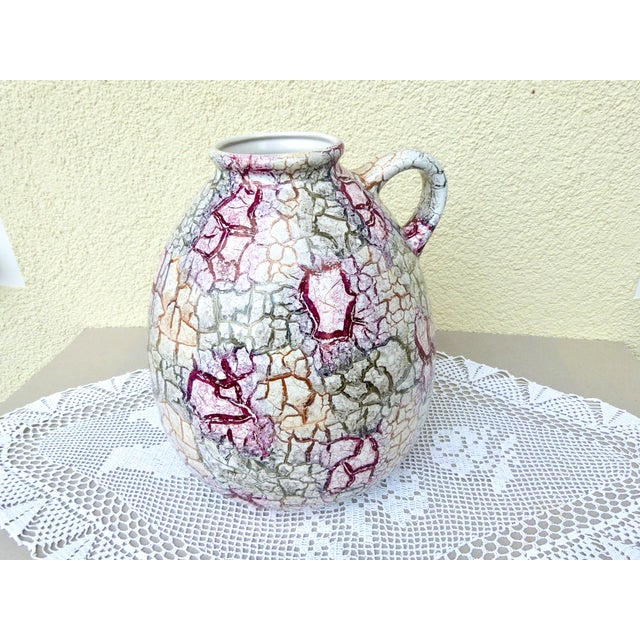 Large Ceramic Floor Vase from Scheurich, Germany, 1970 For Sale - Image 3 of 10