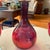 Cranberry Glass Decanter 6 Port Glasses and Shot Glass Stopper For Sale - Image 12 of 14