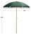 Shade your sunny days with ease using the Valencia 6.5 ft beach umbrella in a rich hunter green. This stylish outdoor...
