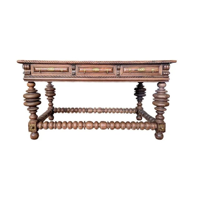 Portuguese Rosewood Coffee Table, 19th Century For Sale - Image 11 of 11