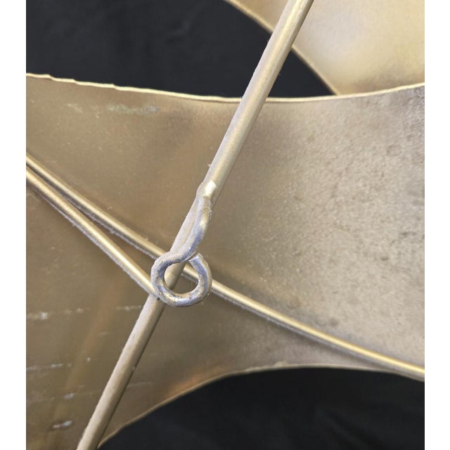 Sculpture Materials Vintage Curtis Jeré 55" Mid Century Modern Kinetic Brutalist Wall Sculpture, Brass For Sale - Image 7 of 9