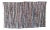 Colorful Striped Sari Rug 40" X 60" For Sale