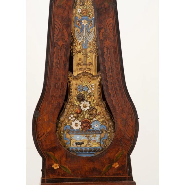 French 19th Century Tall Case Clock For Sale - Image 4 of 13