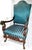 Victorian Victorian Style 1920s Carved Lionhead Throne Chair For Sale - Image 3 of 12