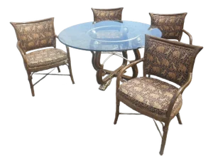 Stunning Ferguson Copeland Baroque Style 5 Piece Dining Set