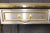 Stunning 1960's Louis XVI Style John Vesey Steel and Bronze Writing Desk Leather For Sale - Image 16 of 18
