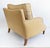 Wood Large Comfortable Club Chairs by Estetica Custom Upholstery and Design, Miami Fl For Sale - Image 7 of 16