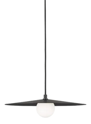 Visual Comfort Modern Pirlo Pendant LED Matte Black