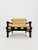 Mid-Century Modern Lounge Chair in Leather and Wood from Straub, Germany, 1960s For Sale - Image 4 of 18