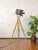 Industrial Studio Spotlight Floor Lamp on Berlebach Wooden Tripod from ADB, Belgium, 1960s For Sale - Image 15 of 15