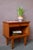 Vintage Wooden Bedside Table with Niche and Drawer, 1960s For Sale - Image 4 of 12