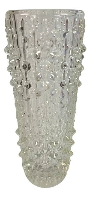 Art Deco Vase by Fantišek Pečeny for Heřmanova Huť, 1972