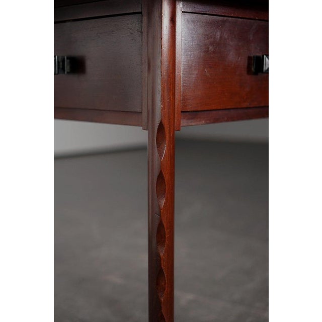 Amsterdamse School Side Table from C. H. Eckhart For Sale - Image 11 of 16