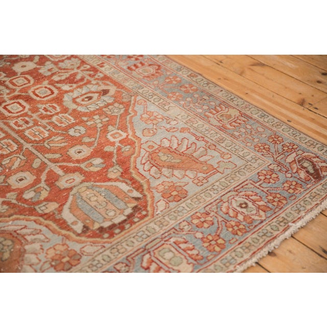 Vintage Distressed Baktiari Rug - 4'8" x 6'7" For Sale - Image 9 of 10