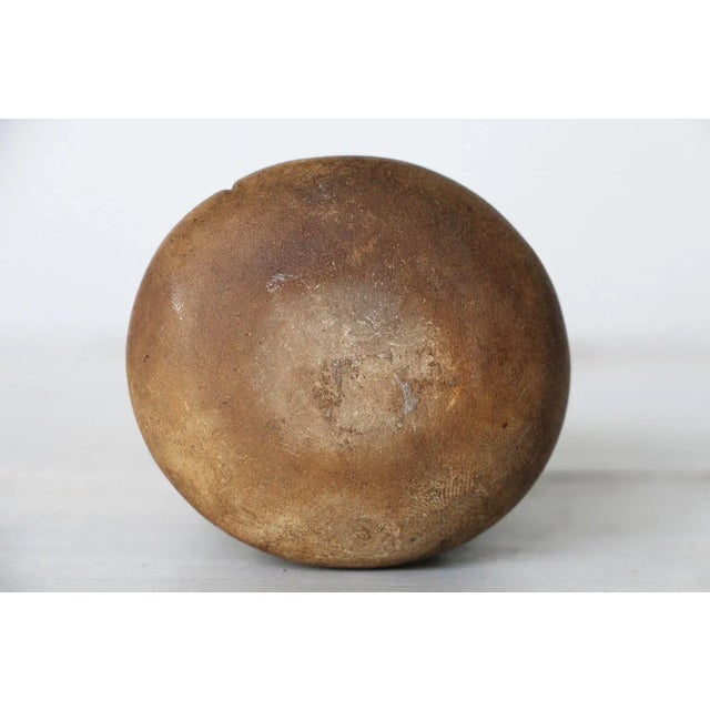 Ceramic 1960s African Vase Depicting a Snake and a Bird For Sale - Image 7 of 8