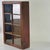 Brown Gorgeous Antique Primitive Glass Front Wooden Painted Cabinet Cupboard For Sale - Image 8 of 16