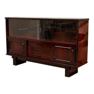 Vintage Rosewood Display Cabinet For Sale