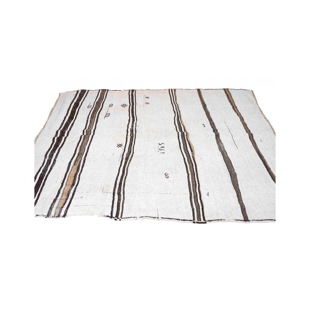 Vintage Decorative Hemp Kilim Rug - 6`2" X 8`2" For Sale In Los Angeles - Image 6 of 6