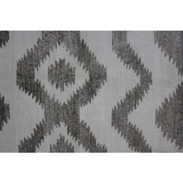 Aara Rugs Inc. Hand Knotted Bamboo Rug - 9′ × 12′ For Sale - Image 4 of 4