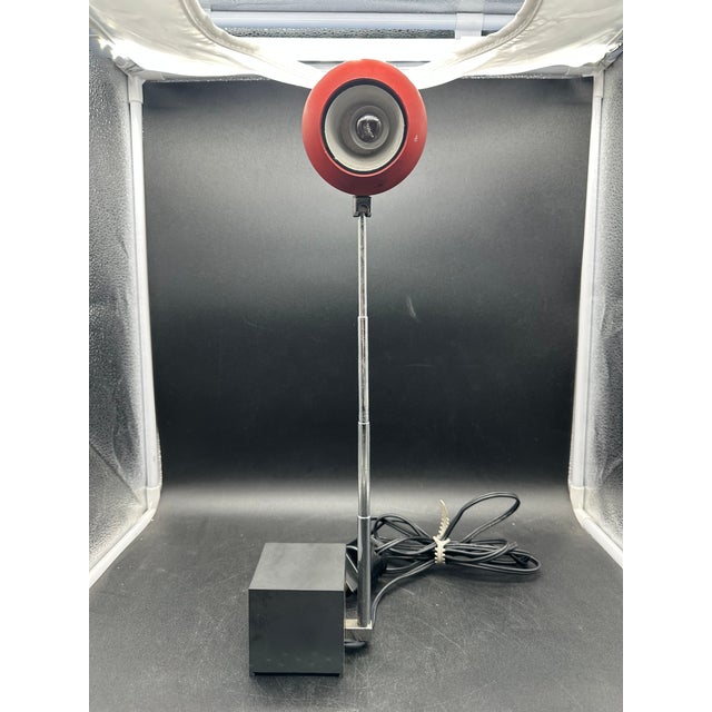 Lightolier Lytegem telescopic lamp by Micheal Lax USA 1960. Equipped with a sliding power button: which switches between...