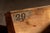 Antique Wooden Apothecary Cabinet With Labeled Drawers For Sale - Image 9 of 9