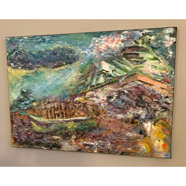 2020s "Liberty", Contemporary, Abstract, Oil Painting, by Van Ness For Sale - Image 5 of 7