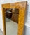 Milo Baughman Mid-Century Modern Burled Wood Wall Mirror For Sale - Image 4 of 6