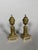 French Pair of Louis XVI gilt bronze cassolette candlesticks For Sale - Image 3 of 7