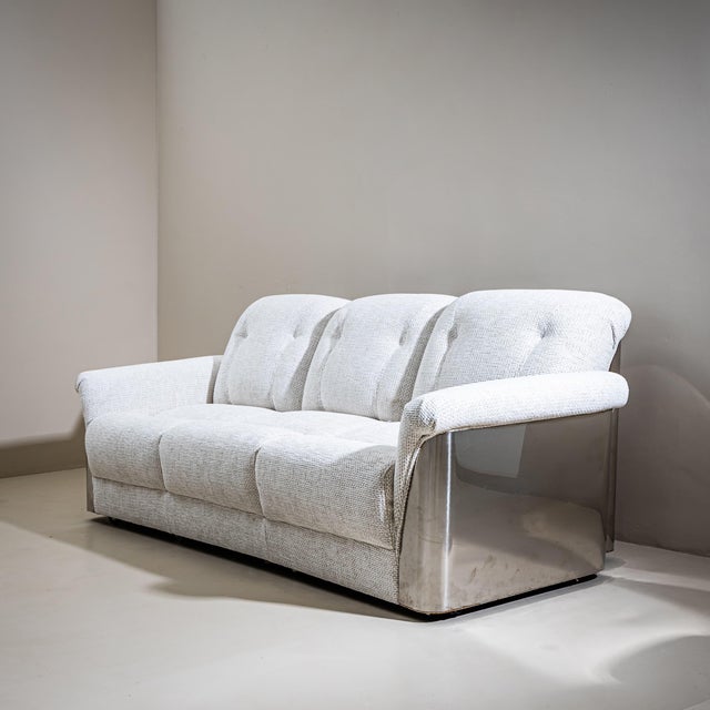 Mid-20th Century Seating Group with Sofa and Two Armchairs, Italy For Sale - Image 14 of 14