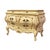 20th Century Curved Lacquered and Hand-Painted Chest of Drawers For Sale - Image 6 of 9