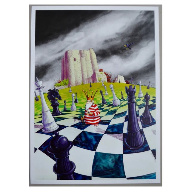 Turf, Chessboard, 2007, Offset Print For Sale