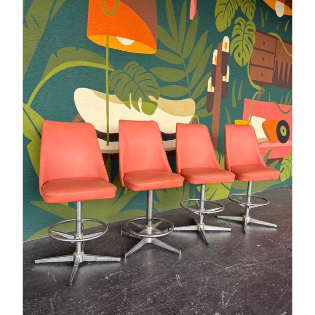 Chromcraft Mid Century Space Age Chromcraft Bar For Sale - Image 4 of 16