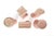 Set of 5 Vintage McCoy Vases in a Pink Matt Glaze For Sale - Image 17 of 18