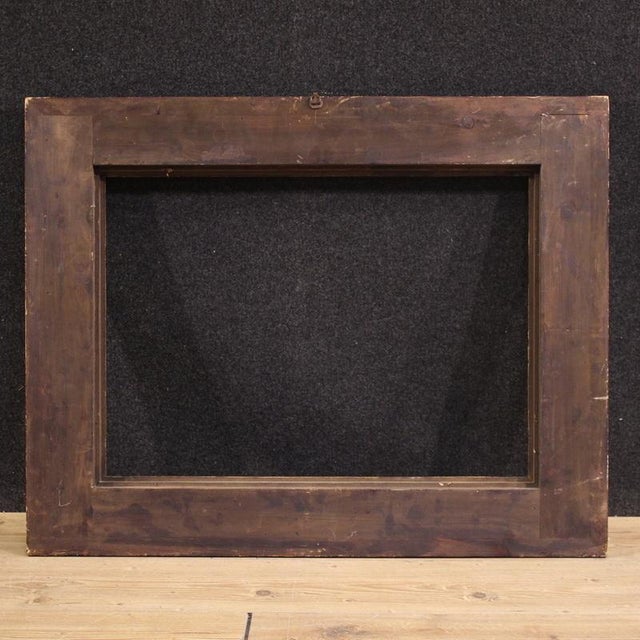 Vintage Tuscan Frame in Wood, 1970 For Sale - Image 9 of 14