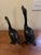 This lovely pair of bronze ducks is the perfect addition to your home or patio. The dimensions for the looking up are...