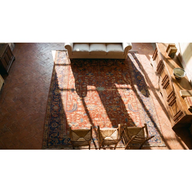 Early 20th Century N.W. Persian Heriz Carpet ( 6'4''x 9'1'' - 193 x 277 ) For Sale - Image 15 of 15