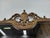 Wood Large Vintage Mirror in Gold-Lacquered Wood, 1960 For Sale - Image 7 of 15