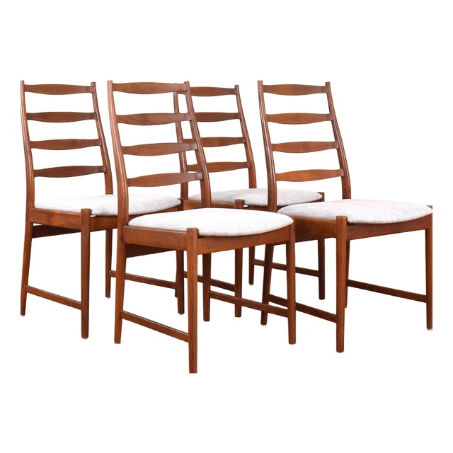 Mid-Century Danish Teak Dining Chairs by Torbjörn Afdal for Vamo, 1960s, Set of 4 For Sale