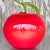 Vintage Postmodern Art Glass Apple For Sale - Image 11 of 12