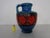 Pop art ceramic vase with handle by Bay Keramik. with original label. Inscribed on the underside. This piece has an...