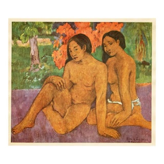 1949 After Paul Gauguin "And the Gold of Their Bodies", First French Edition Offset Lithograph For Sale