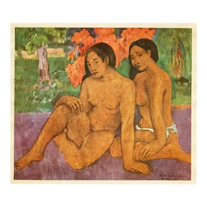 1949 After Paul Gauguin "And the Gold of Their Bodies", First French Edition Offset Lithograph