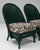 20th Century French Lloyd Loom Chairs With Upholstered Seats - A Pair For Sale - Image 13 of 18