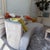 Contemporary Curved Sectional Sofa with Oversized Chaise – Light Gray Elegant contemporary sectional sofa featuring a...