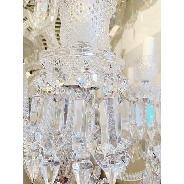 Grand 18 Arms Multi‑Tier Crystal Chandelier For Sale - Image 10 of 17